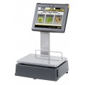 Cantar comercial Dibal D-955, 6/15 kg, autoservire, display touch 10.4"