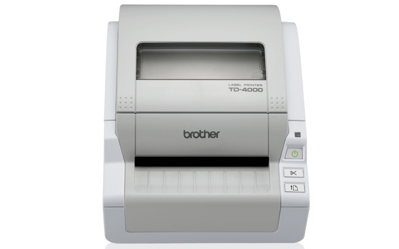 Imprimanta etichete Brother TD-4000, DT, 300 DPI, USB, serial, cutter
