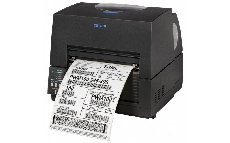 Imprimanta etichete Citizen CL-S6621, TT, 203 DPI, USB, serial, LAN, dispenser