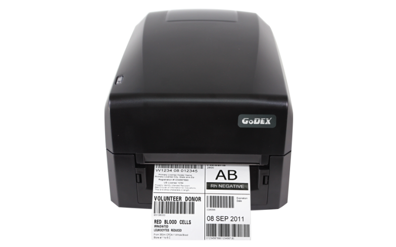 Imprimanta etichete Godex GE300, TT, 203 DPI, USB, serial, LAN