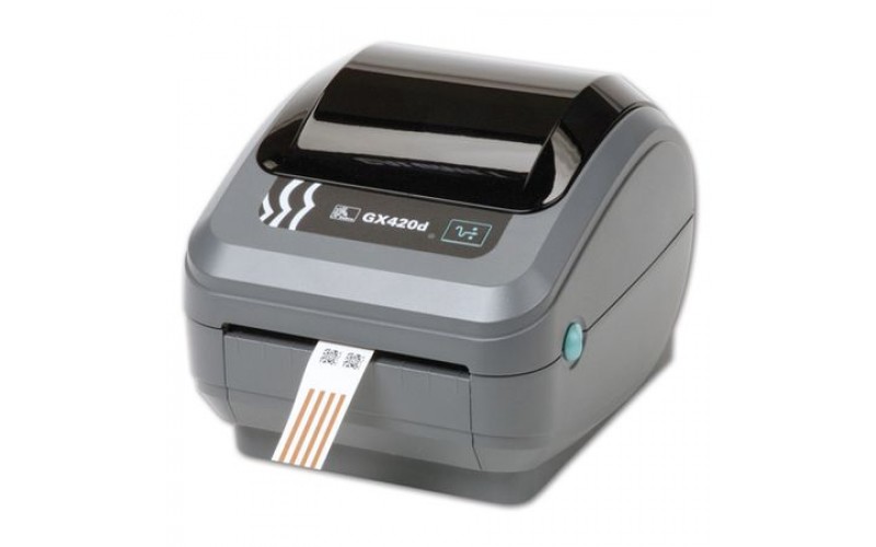 Imprimanta etichete Zebra GX420D, DT, 203 DPI, USB, serial, paralel Imprimanta etichete Zebra GX420D, DT, 203 DPI, USB, serial, paralel