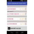 Barcode Collector Android - contorizare numar de scanari pe terminalele mobile