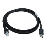 Cablu USB Datalogic 8-0754-05, pentru cititor coduri de bare, drept, 3 M