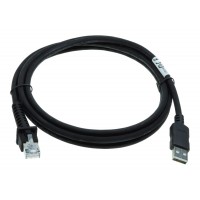 Cablu USB Datalogic 8-0938-01, pentru cititor coduri de bare, drept, 4.5 M