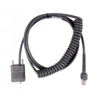 Cablu RS232 Zebra CBA-R02-C09PAR, pentru cititor coduri de bare, spiralat, 2.7 M