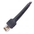 Cablu RS232 Datalogic 90A051330, pentru cititor coduri de bare, spiralat, 1.8 M