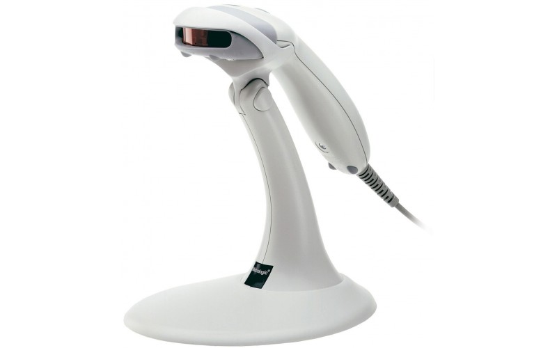 Cititor coduri de bare 1D Honeywell Voyager 9540, RS232, stand, alb