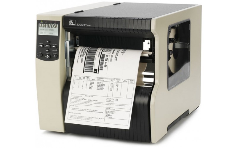 Imprimanta etichete Zebra 220Xi4, TT, 203 DPI, USB, serial, paralel, LAN