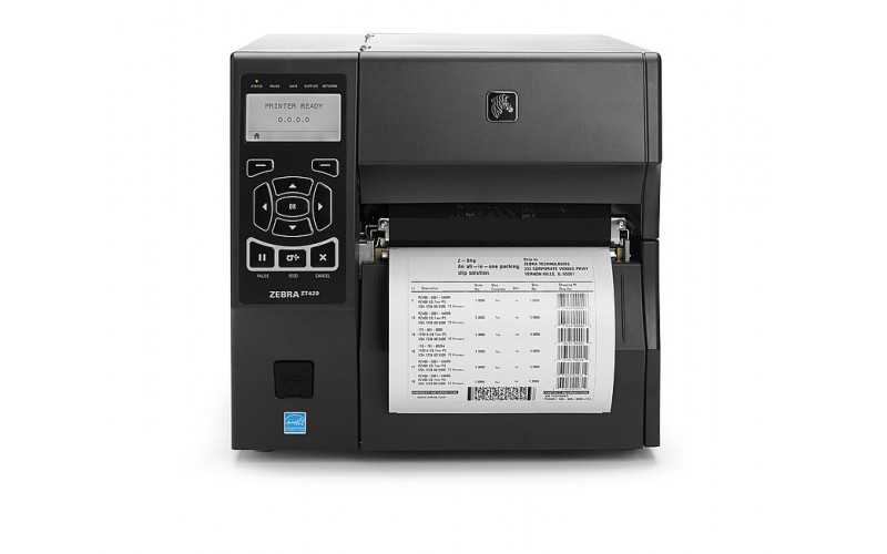Imprimanta etichete Zebra ZT420, TT, 300 DPI, USB, USB Host, serial, LAN, Bluetooth