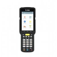 Terminal portabil 2D Zebra MC3330R, SR, gun, RFID, GMS, Android, 29 taste, bat. ext.